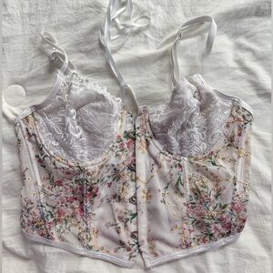 Lace Corset Top